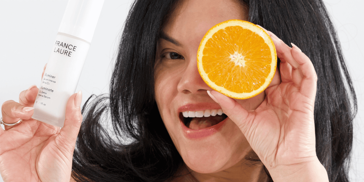France Laure C+ Detox Intense Serum with vitamin C for a brighter, more even-looking complexion